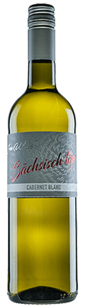 Qualitätswein Cabernet blanc vom Weingut Jan Ulrich in Nünchritz - Diesbar-Seußlitz - an der Elbe bei Dresden in Sachsen